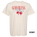 God Bless America Coquette Comfort Colors T-Shirt Hoodie, Sweatshirt | CiraTrend.com