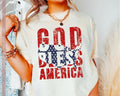 God Bless America Shirt, Distressed Patriotic USA Shirt Designs, Grunge Shirt for Shirts, 4th Of July Shirt, Fourth Of...