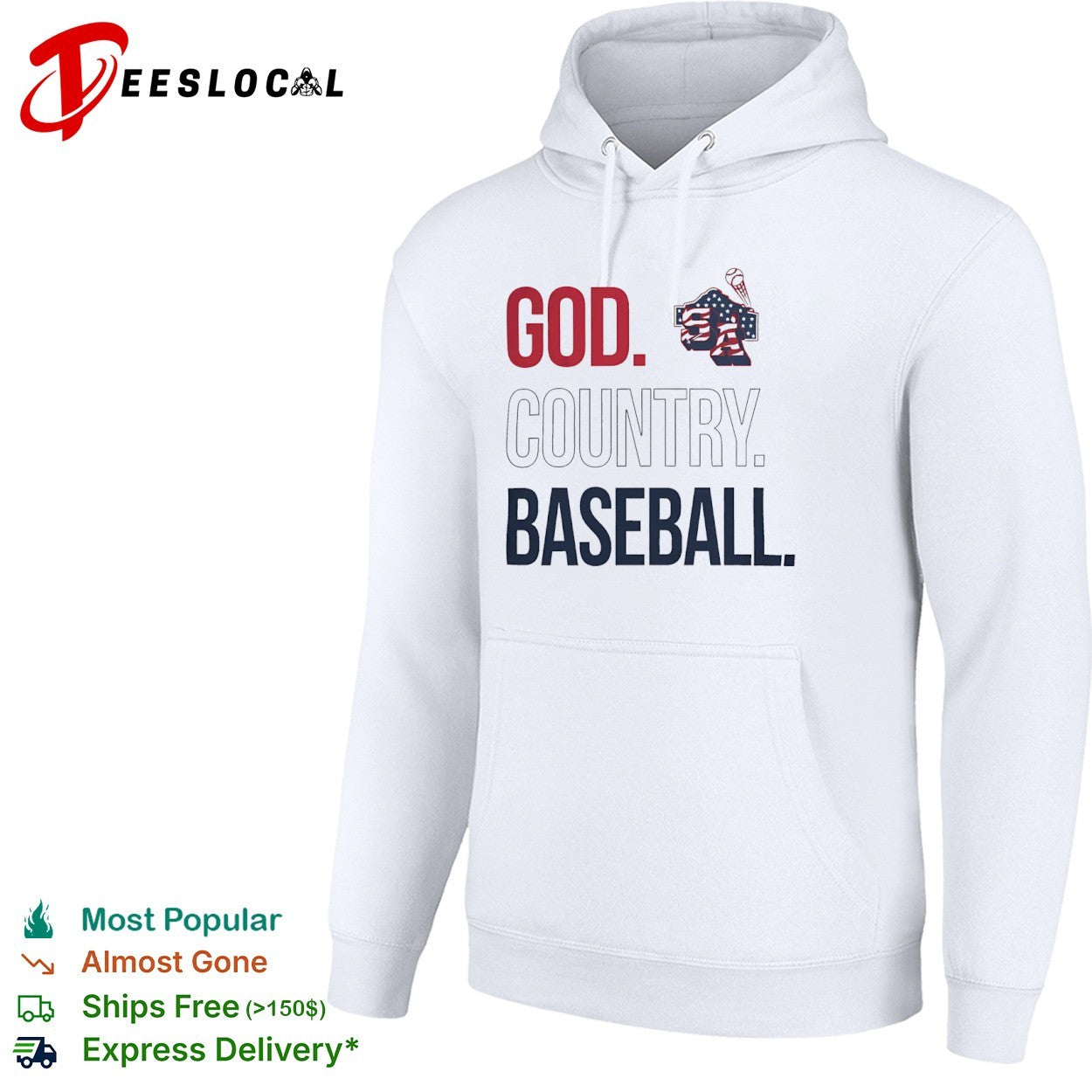 God Country Baseball Shirt