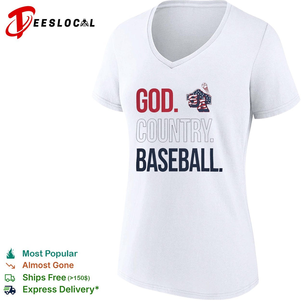 God Country Baseball Shirt