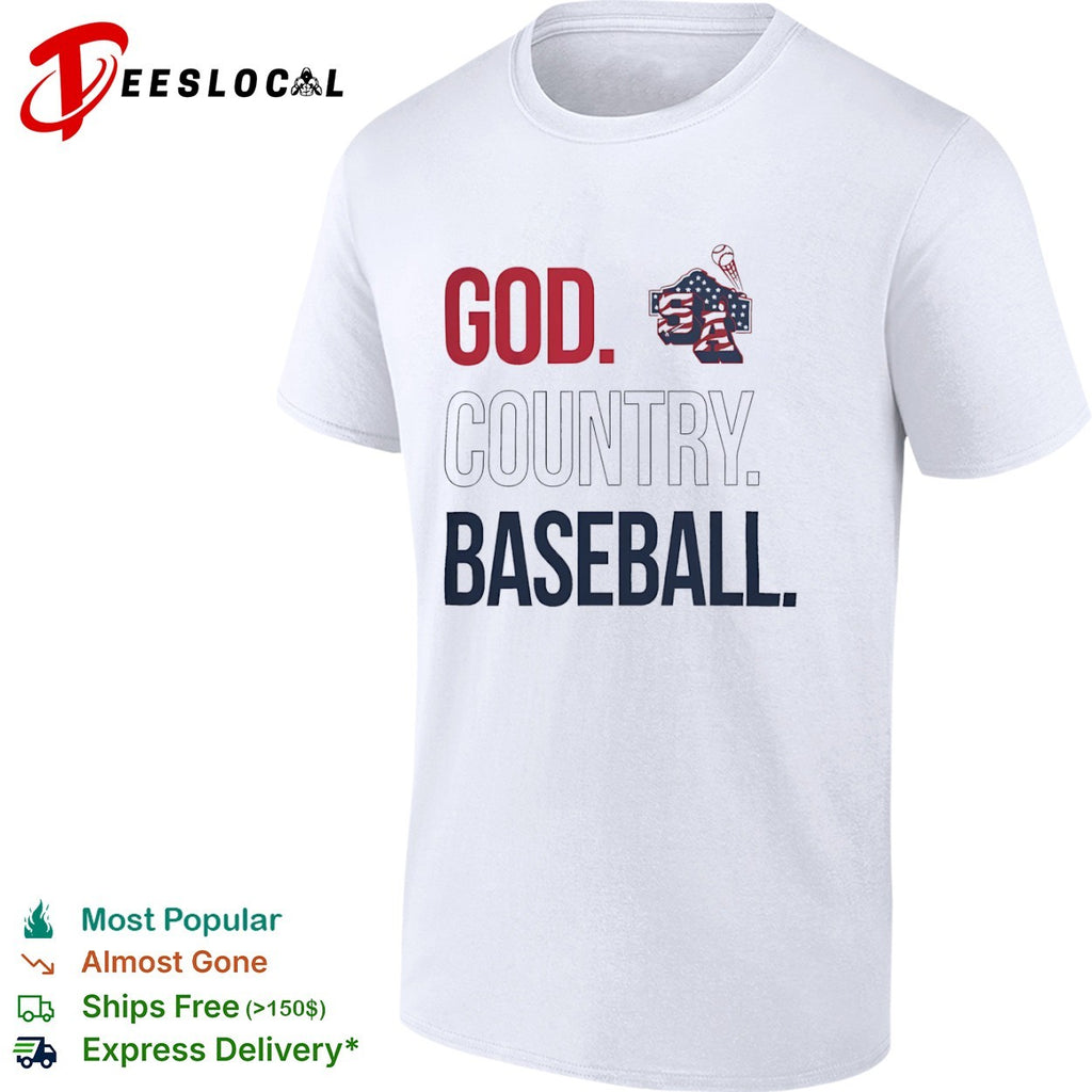 God Country Baseball Shirt