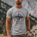 God Guides Christian Shirts for Men, Religious Gift for Him, Trendy Bible Verse Teen T Shirt, Church Camp Christian...