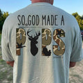 God Made a Pops Shirt, Men's Short Sleeve Tee, Faith-Based Gift for Fathers, Christian Dad Apparel 4FX8W Hoodie, Sweatshirt
