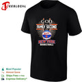 God first family second then Knicks basketball shirt
