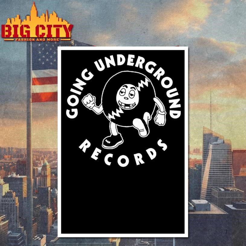 Going Underground Record Boy Crewneck Shirt