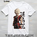 Goku Super Saiyan Japanese Kanji Streetwear T Shirt