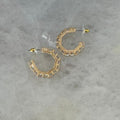 Gold Chain Hoop Stud Earrings T-Shirts, Hoodie, Sweatshirt | CiraTrend.com