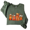 Golden Retriever Fall Sweatshirt, Golden Retriever Halloween Shirt, Golden Retriever Dog T-shirt, Halloween Golden...