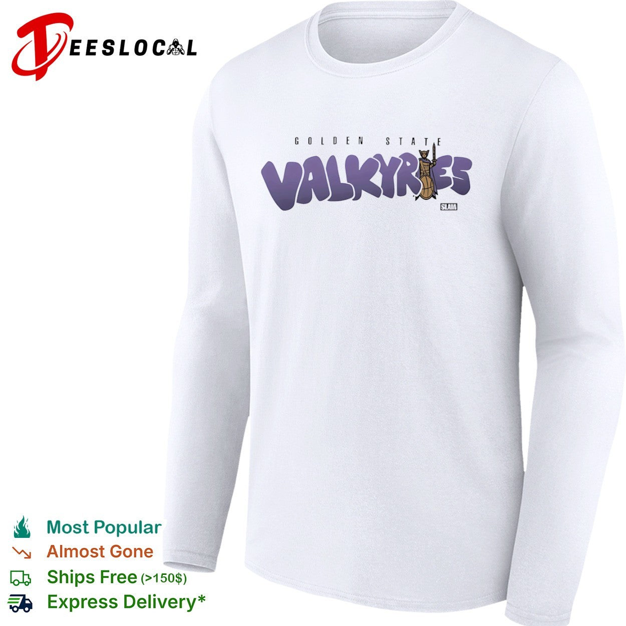 Golden State Valkyries Logo Basketball WNBA Shirt