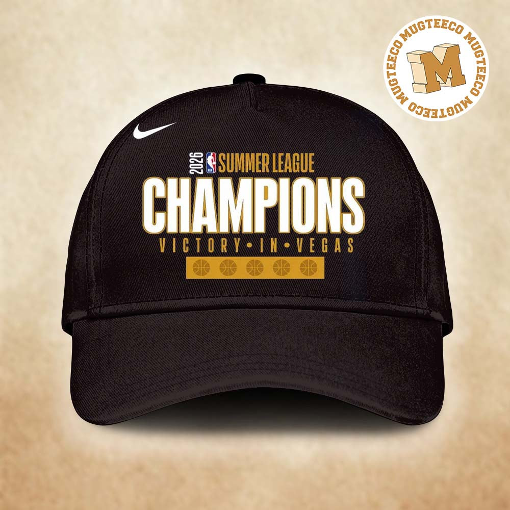 Golden State Warriors NBA 2026 Summer League Champion Victory In Vegas Classic Cap Hat Snapback