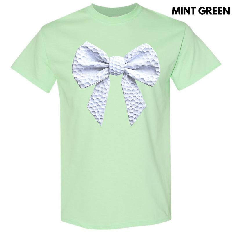 Golf Ball Bow Gildan Short Sleeve T-Shirt 'NLB' Hoodie, Sweatshirt | CiraTrend.com