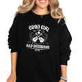 'Good Girl, Bad Decisions' Music Vibe Crewneck Sweatshirt, T Shirt, or Hoodie | Aesthetic Pullover Retro Vibes | Casual,...