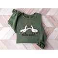 Goose Bumps Shirt, Goose Sweatshirt Cotton Sweaters Hoodie | CiraTrend.com
