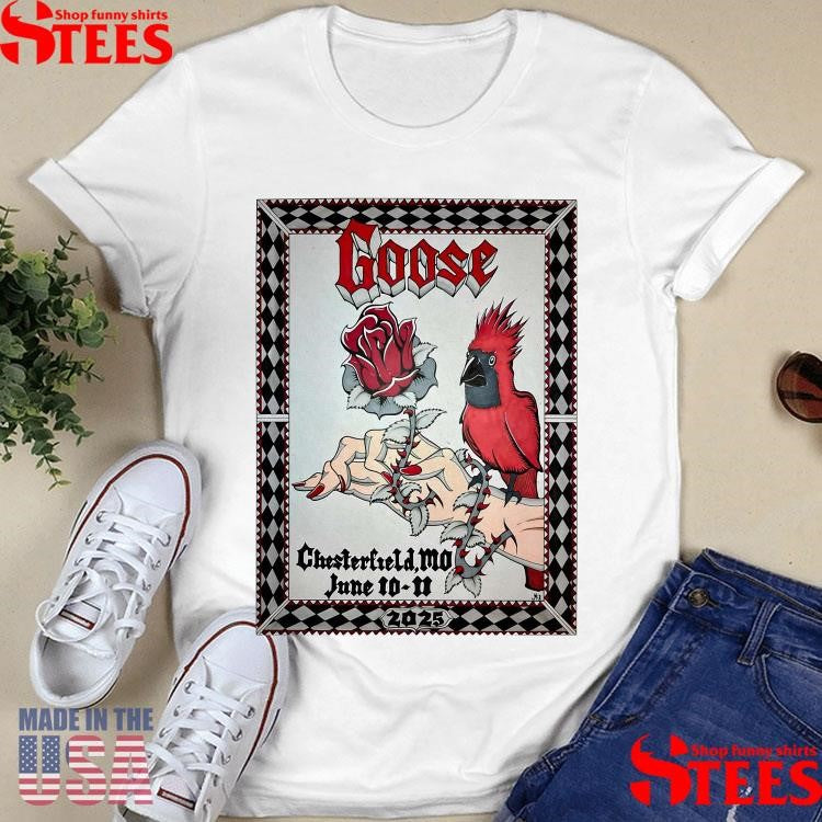 Goose June 11 2025 The Factory Chesterfield, Mo Tour T-shirt