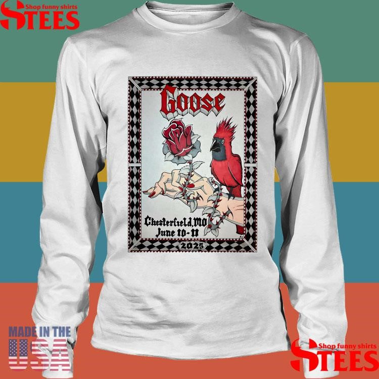 Goose June 11 2025 The Factory Chesterfield, Mo Tour T-shirt