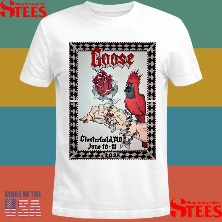 Goose June 11 2025 The Factory Chesterfield, Mo Tour T-shirt