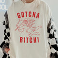 Gotcha Bitch Valentines day Shirt~ Unisex Apparel Relaxed Fit Printed In The USA Clothing Womenswear Casual Comfort...