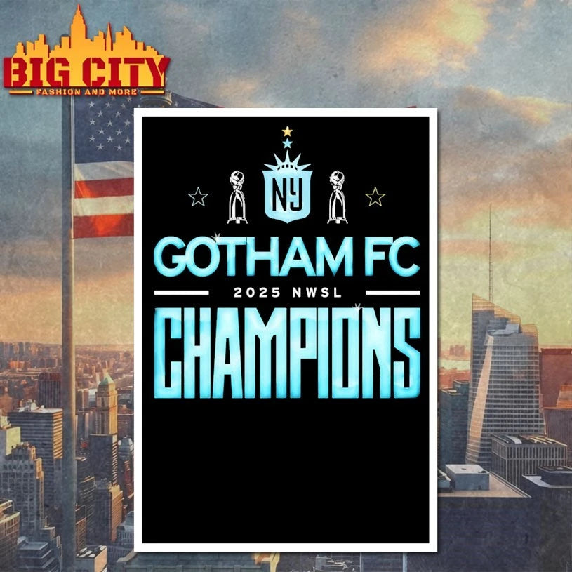 Gotham FC 2025 NWSL Champions shirt
