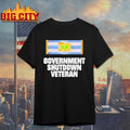 Government Shutdown Veteran shirt