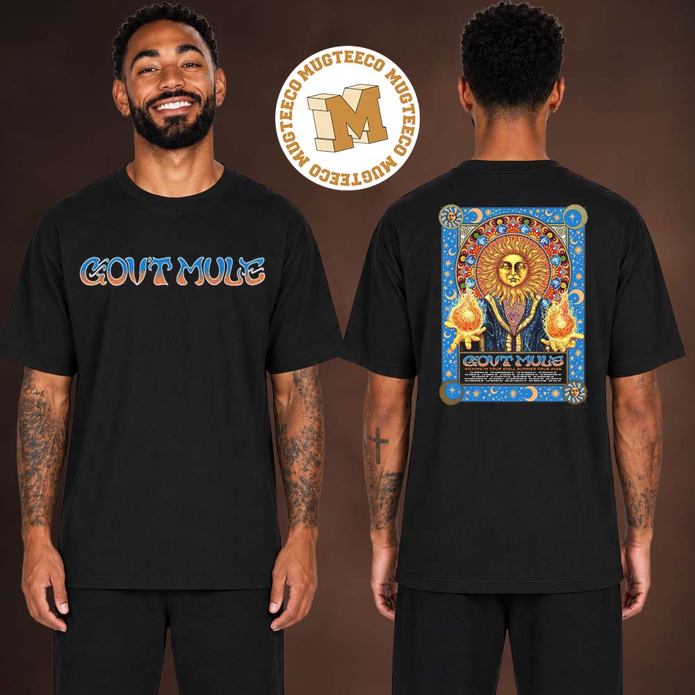 Govt Mule Kicking In Your Stall Summer Tour 2026 US Two Sided Unisex T Shirt