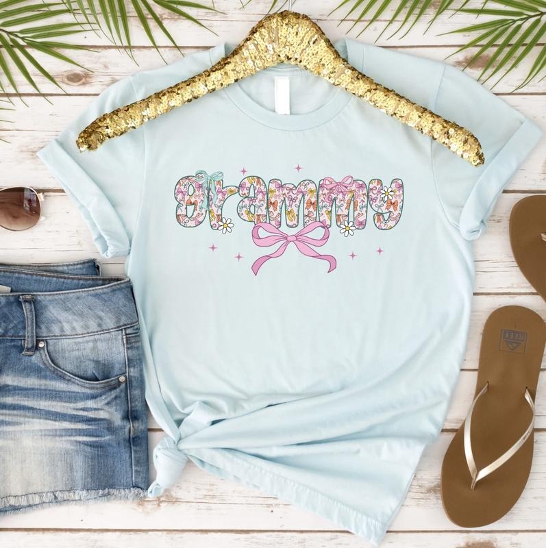 Grammy with Bows T-shirt Hoodie, Sweatshirt | CiraTrend.com