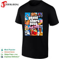 Grand Theft Auto Vice City game cover shirt