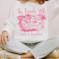 Graphic Beverly Hills Hotel and Bungalows, Sweatshirt, Quirky and Cool Hoodie, Retro Vibes Crewneck, Bougie, Trendy, Gift...