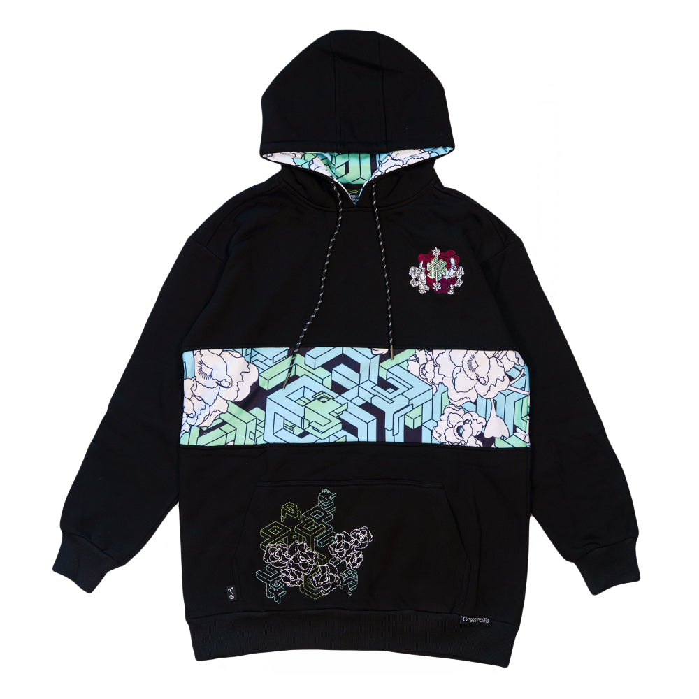 15th Anniversary Black Tall Pullover Hoodie Grassroots California T-Shirts, Sweatshirt | CiraTrend.com (Image 1)