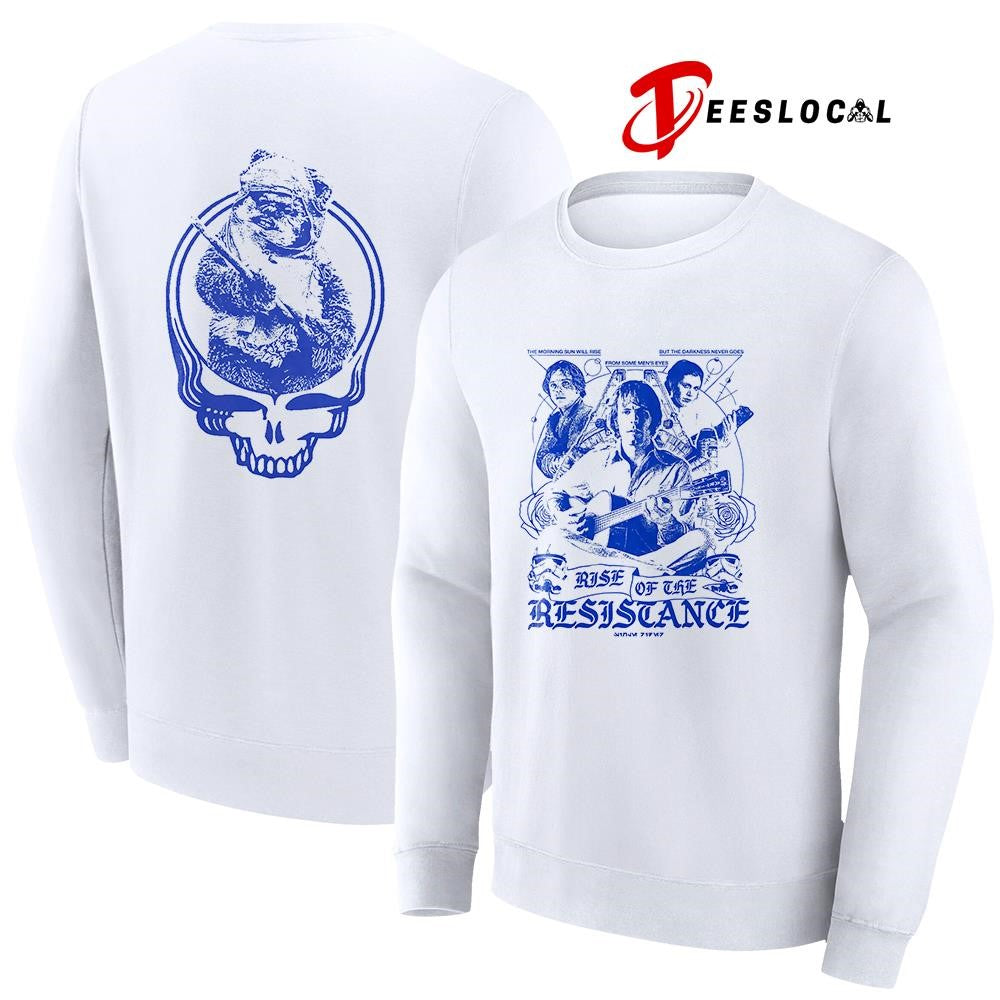 Grateful Dead rise of the resistance graphic logo vintage shirt