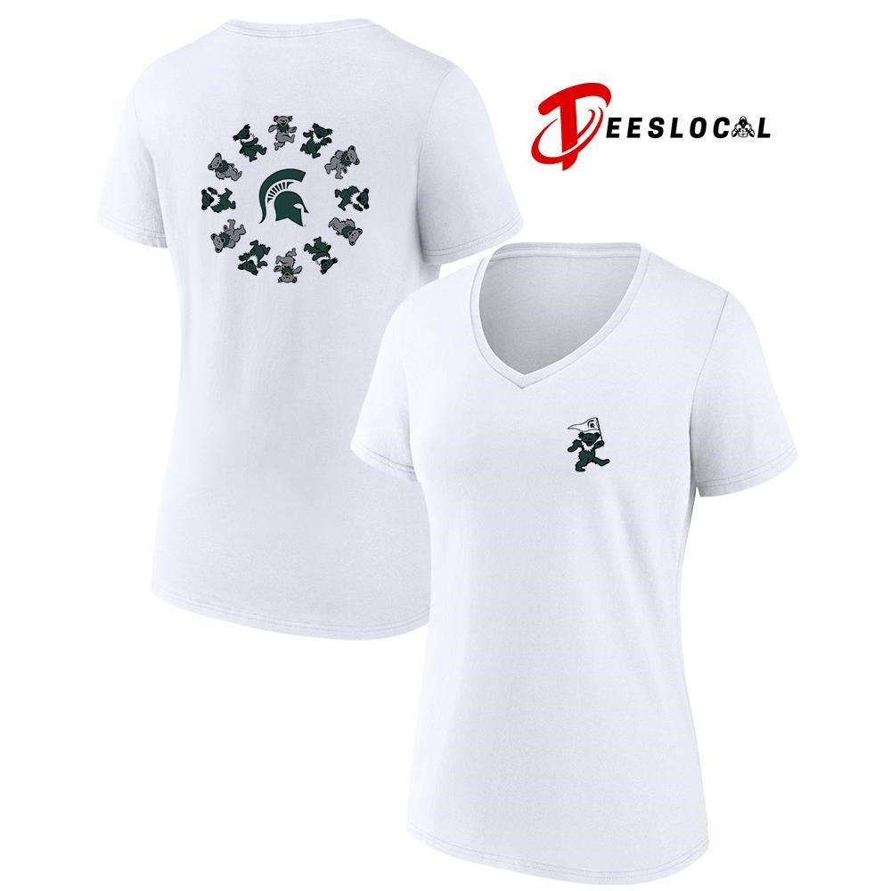 Grateful Dead x Michigan State Spartans bears circle shirt