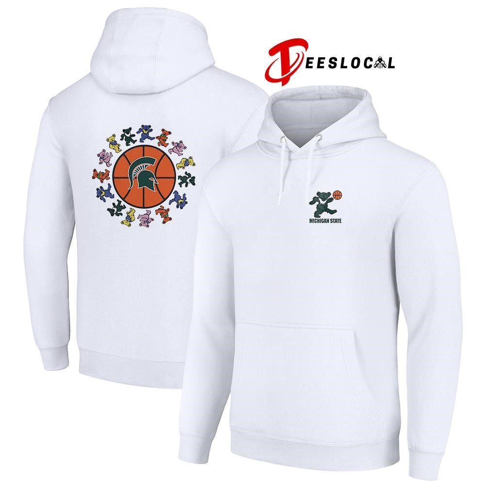 Grateful Dead x Michigan State Spartans bears full court shirt