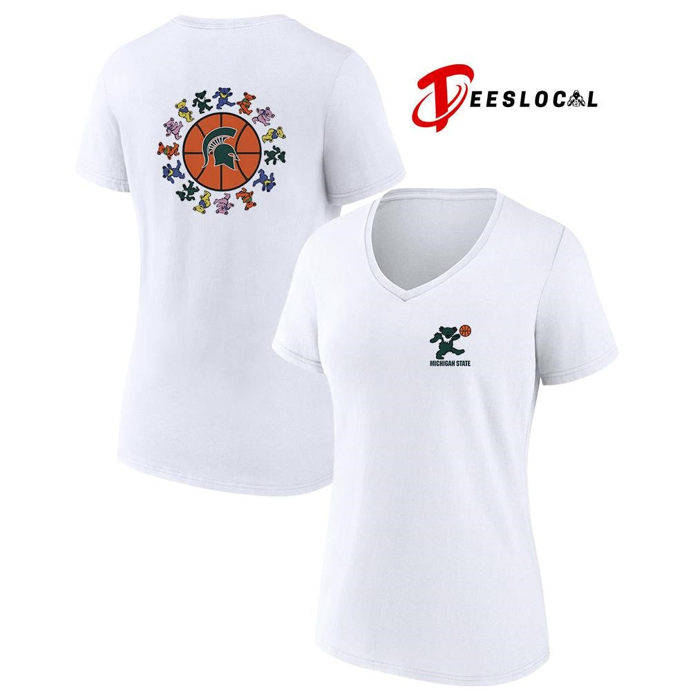 Grateful Dead x Michigan State Spartans bears full court shirt