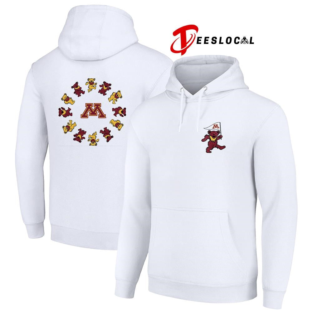 Grateful Dead x Minnesota Golden Gophers bears circle shirt