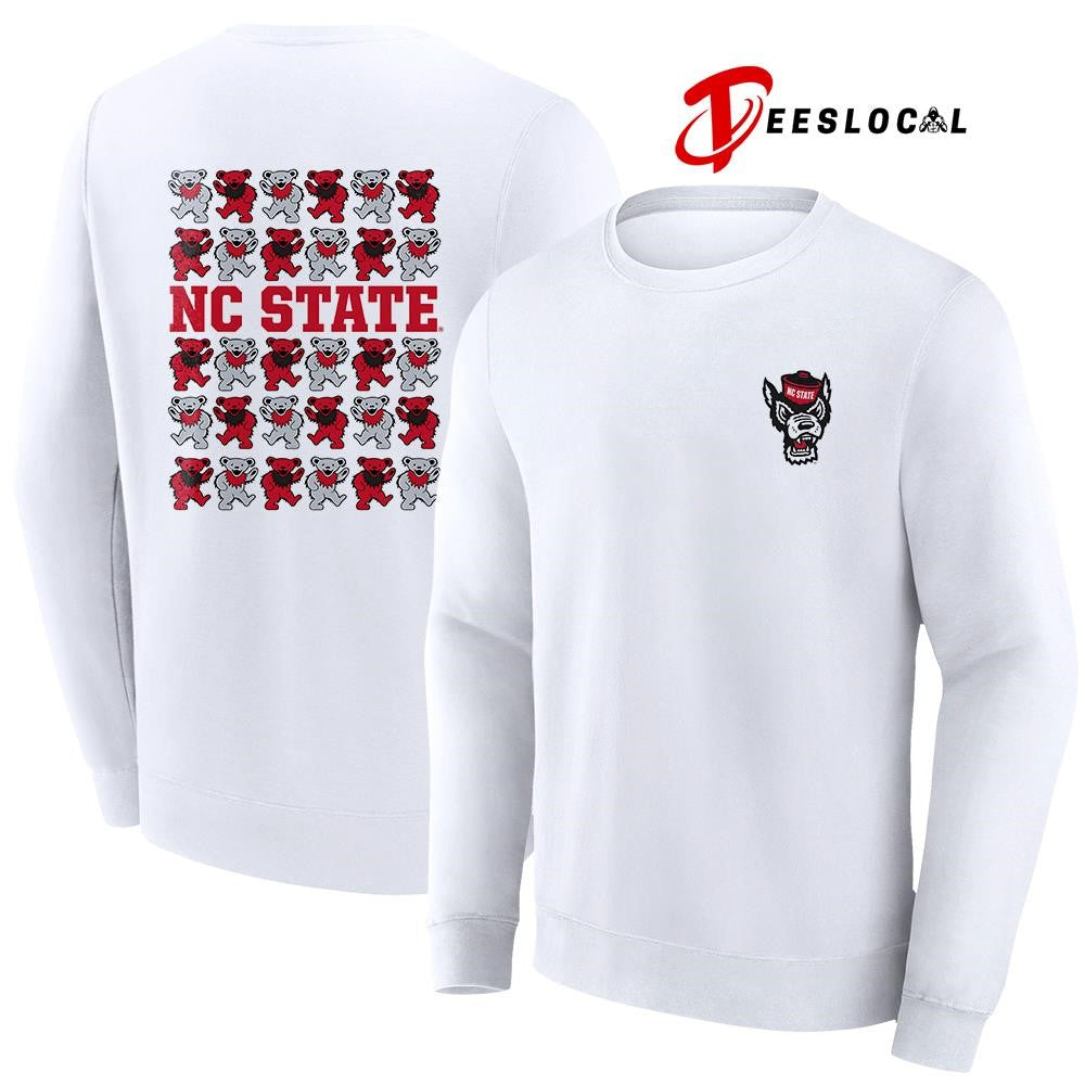 Grateful Dead x North Carolina State Wolfpack bears shirt