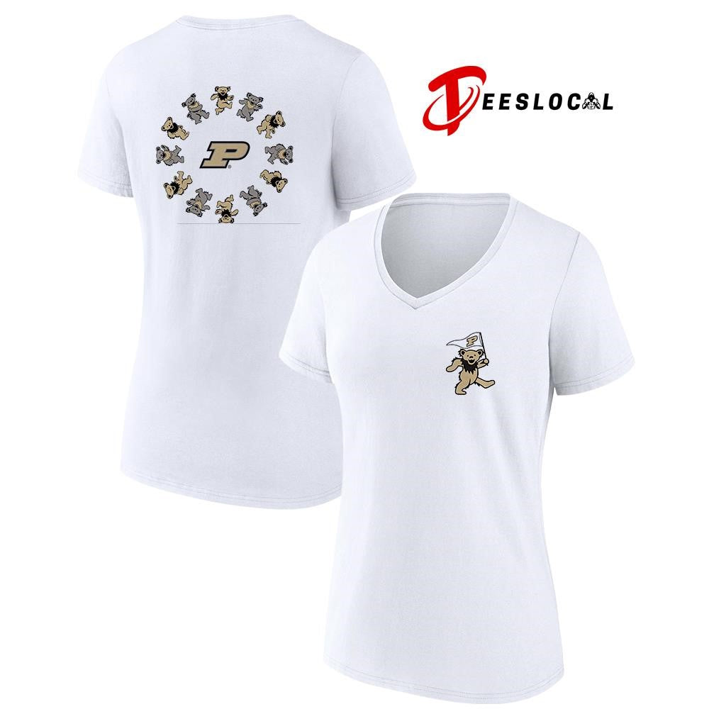 Grateful Dead x Purdue Boilermakers bears circle shirt
