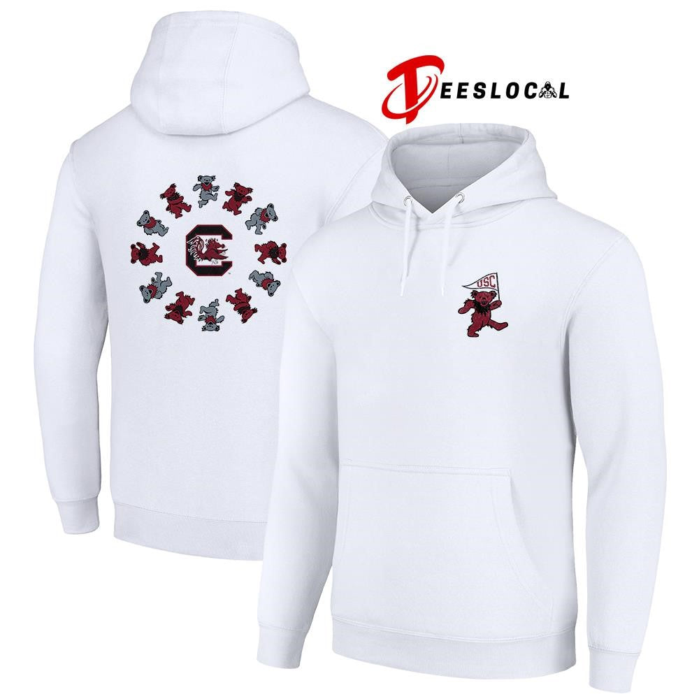 Grateful Dead x South Carolina Gamecocks bears circle shirt