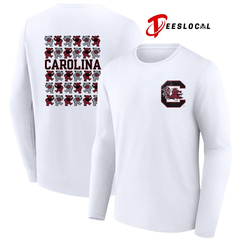 Grateful Dead x South Carolina Gamecocks bears mascot shirt