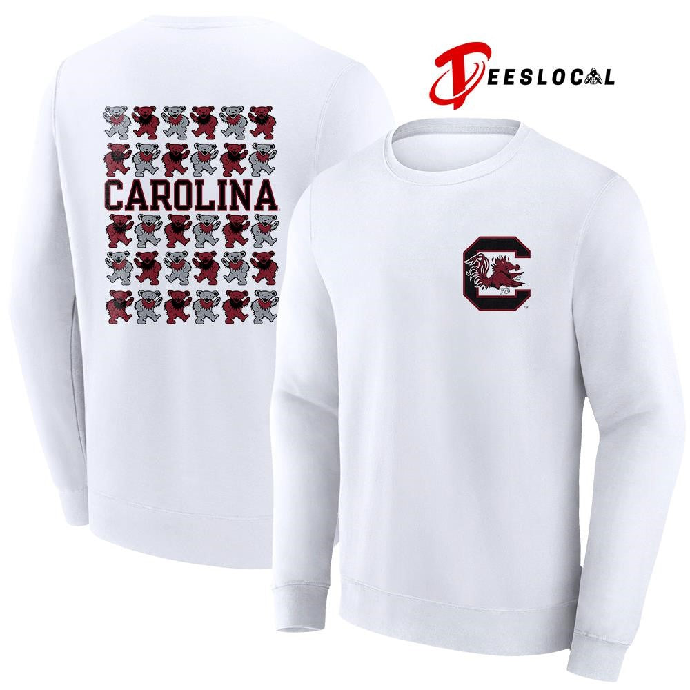Grateful Dead x South Carolina Gamecocks bears mascot shirt