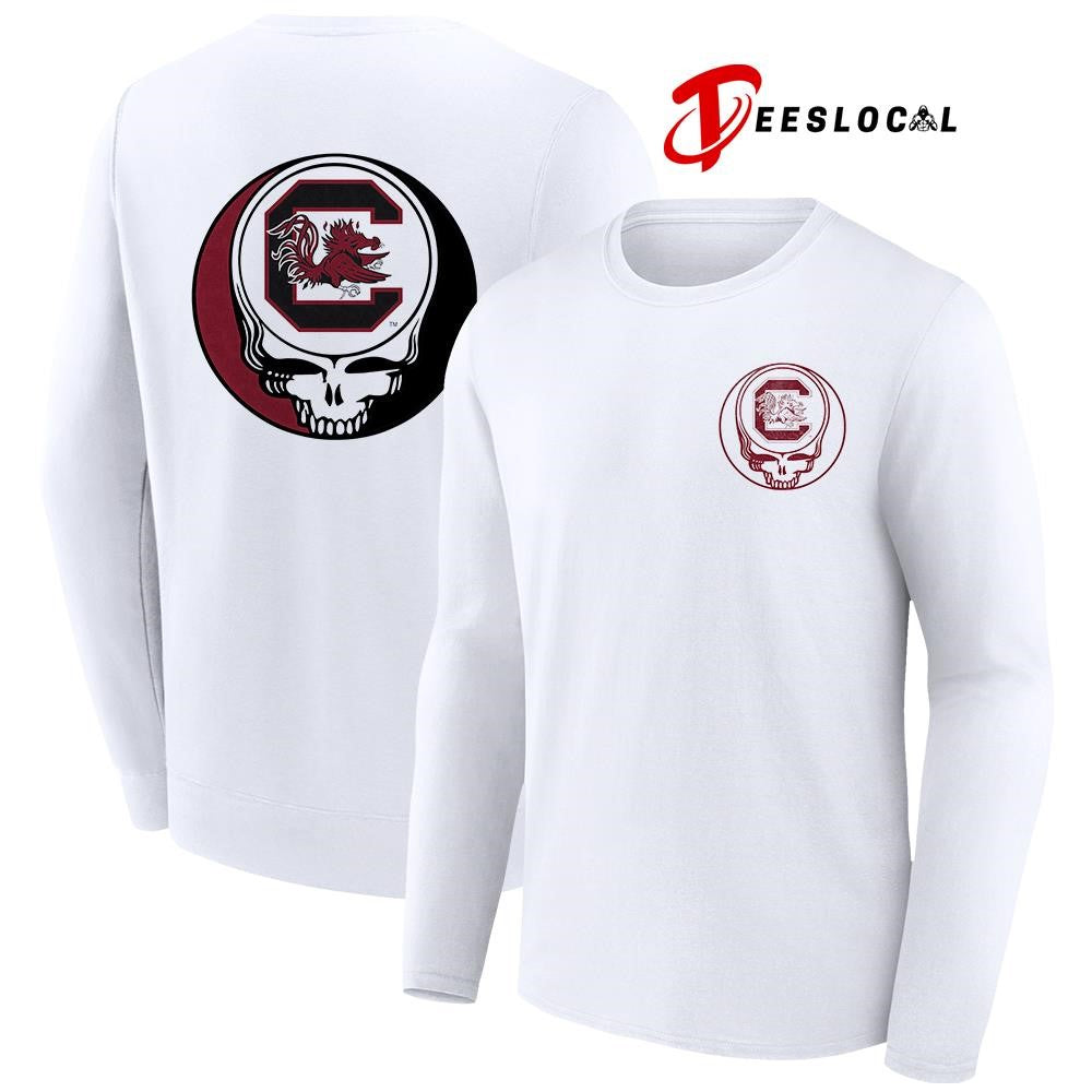 Grateful Dead x South Carolina Gamecocks logo parody shirt