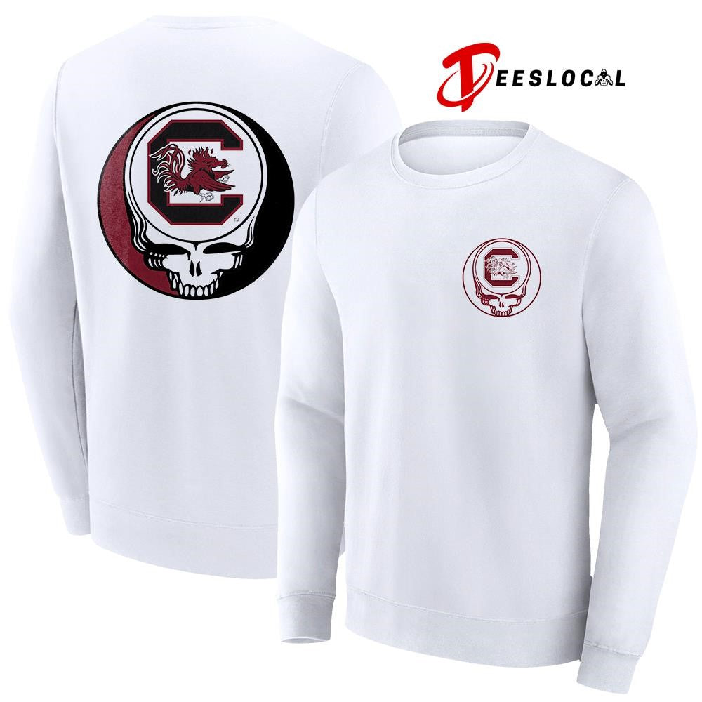 Grateful Dead x South Carolina Gamecocks logo parody shirt