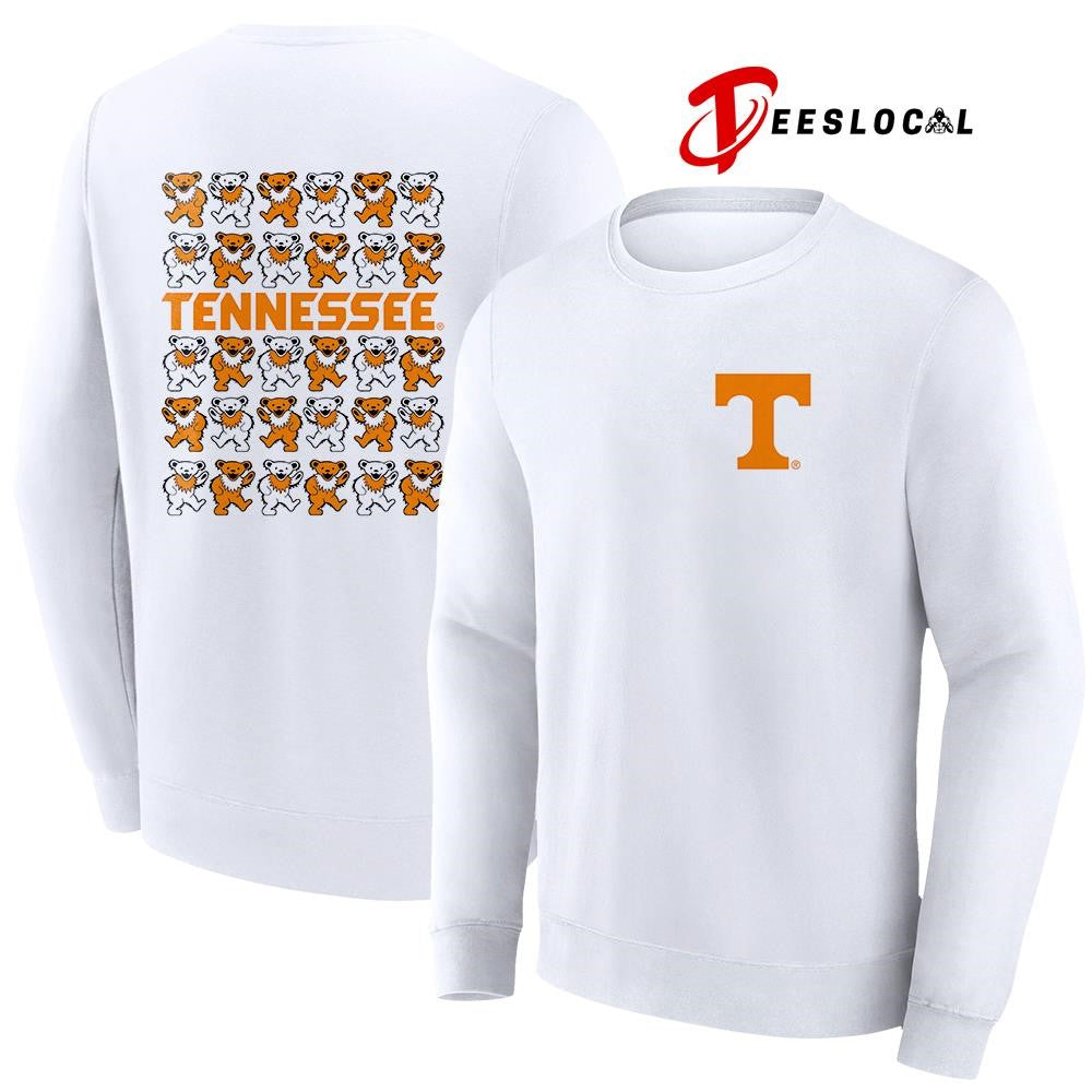 Grateful Dead x Tennessee Volunteers bears mascot shirt
