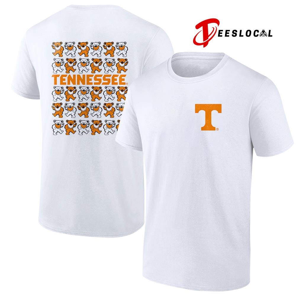 Grateful Dead x Tennessee Volunteers bears mascot shirt