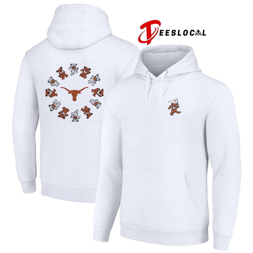 Grateful Dead x Texas Longhorns bears circle shirt