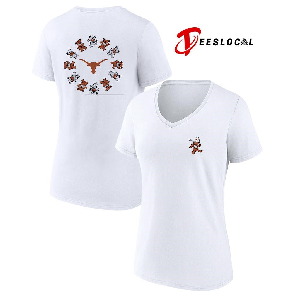 Grateful Dead x Texas Longhorns bears circle shirt
