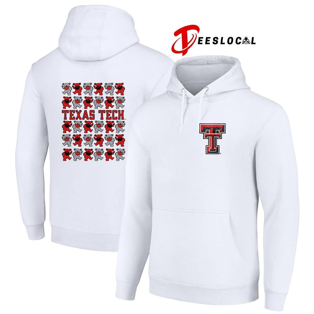 Grateful Dead x Texas Tech Red Raiders bears mascot shirt