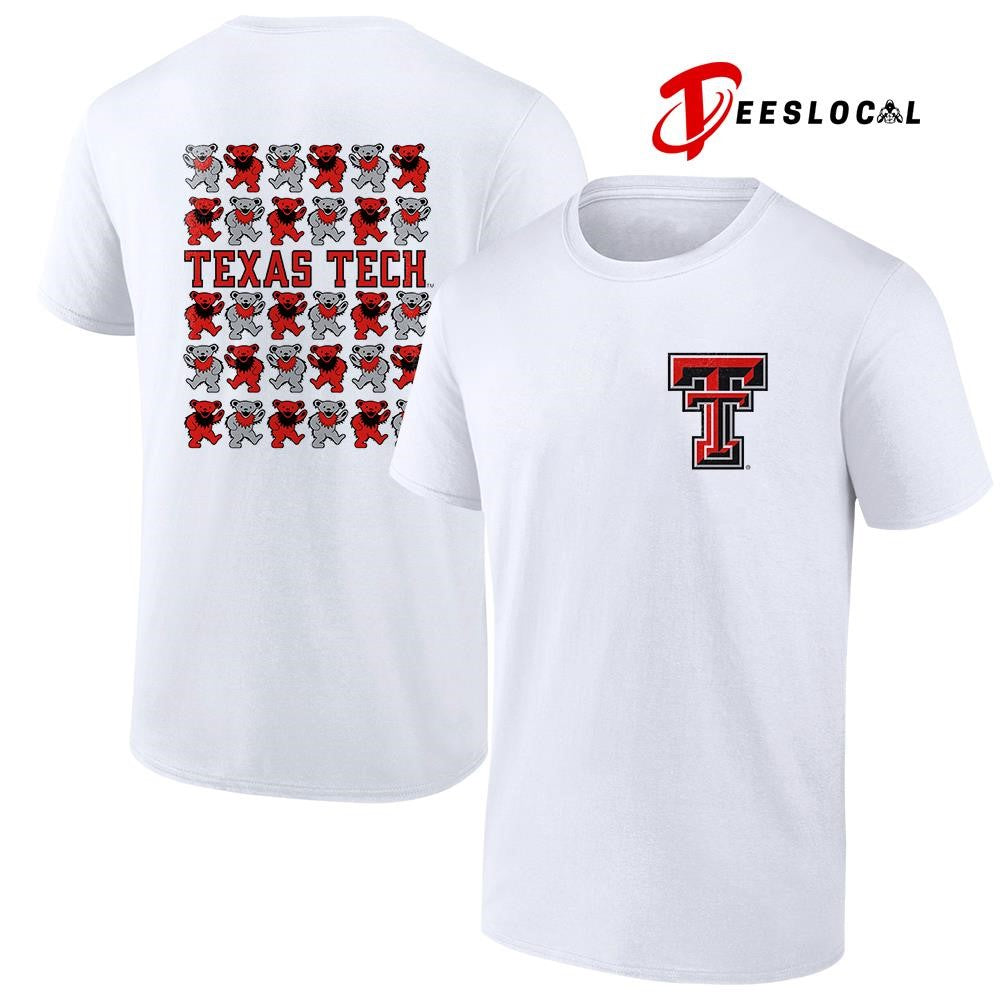 Grateful Dead x Texas Tech Red Raiders bears mascot shirt
