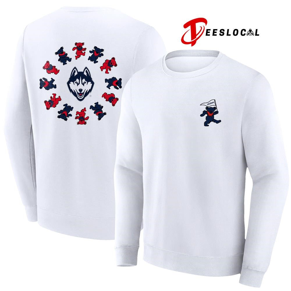 Grateful Dead x Ucon Huskies bears circle shirt