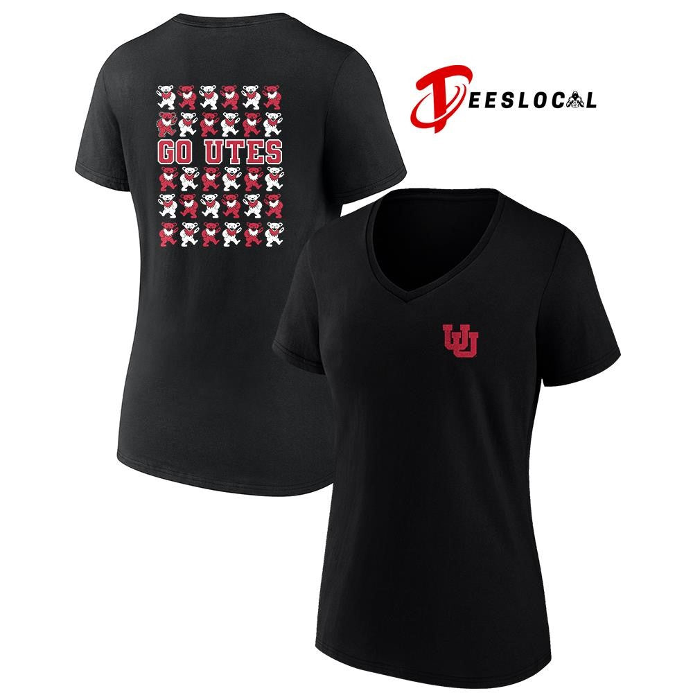 Grateful Dead x Utah Utes bears mascot shirt