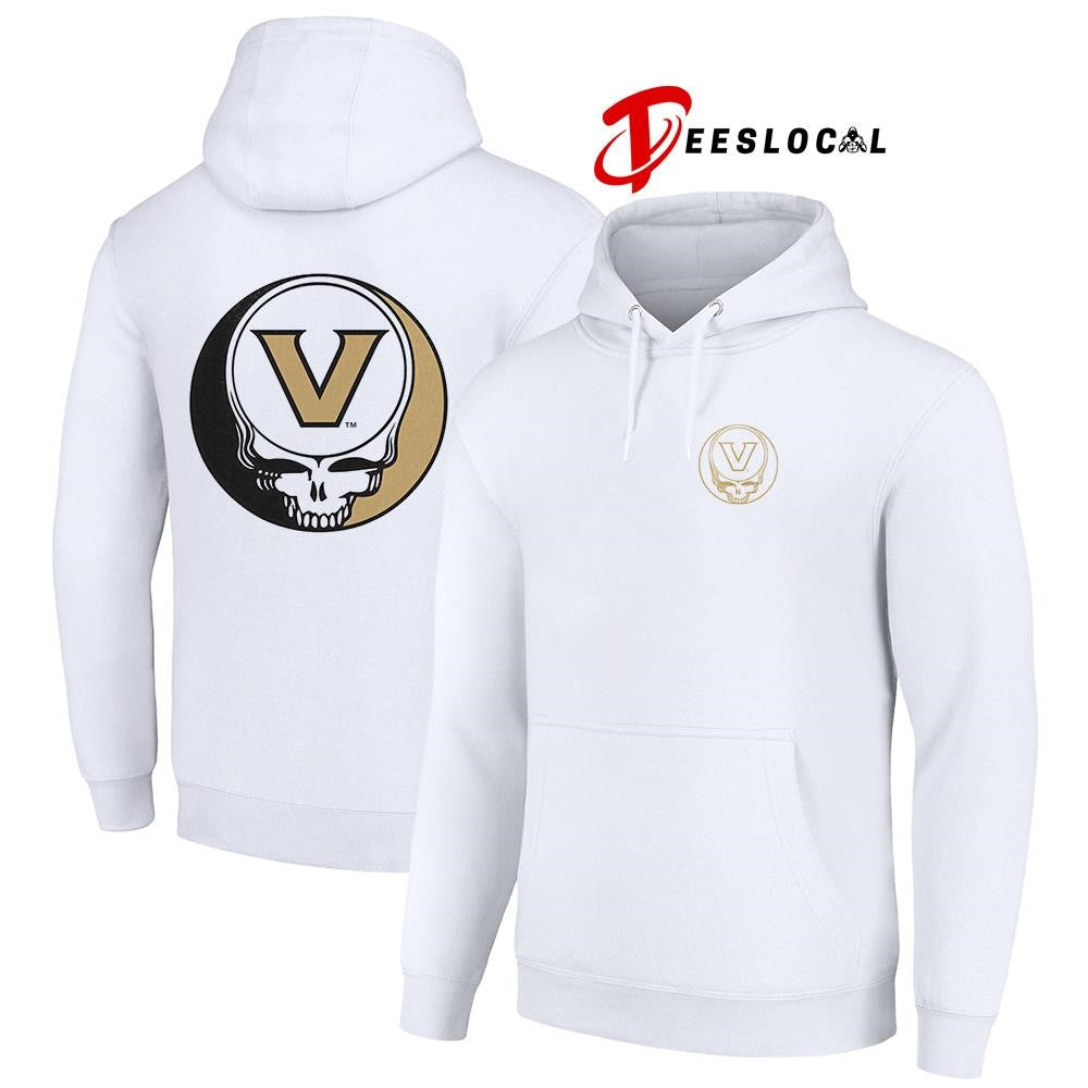 Grateful Dead x Vanderbilt Commodores logo parody shirt