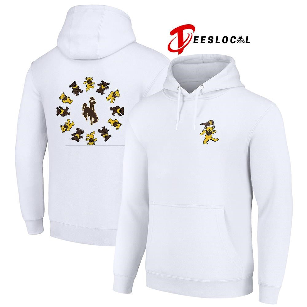 Grateful Dead x Wyoming Cowboys bears circle shirt